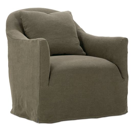 Picture of Noel Slipcovered Swivel Chair